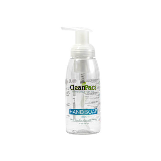 Rain Foaming Hand Soap Labeled Bottle+Sprayer