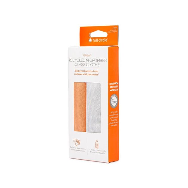 Renew Recycled Glass Microfiber Cloths set of 2