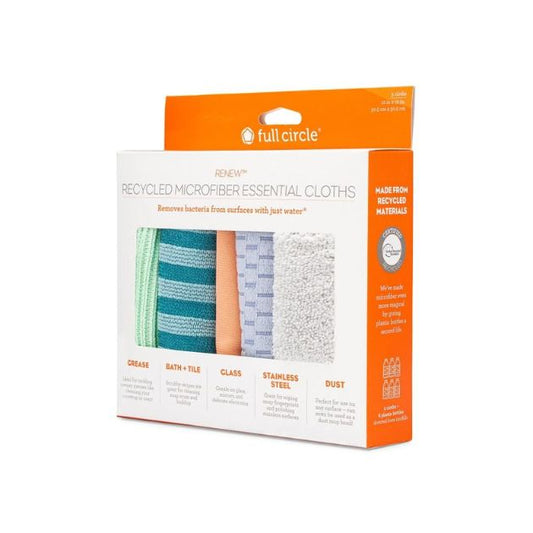 Renew Recycled Essential Microfiber Cloths set of 5
