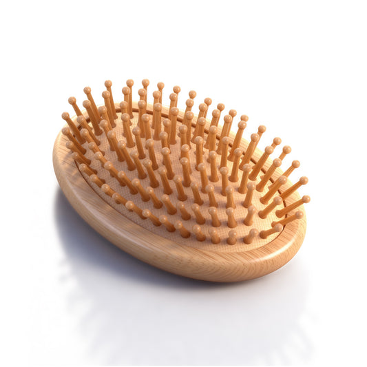 Handless Portable Bamboo Air Cushion Brush